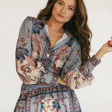 Mckenna Floral Midi Skirt Set - Multi