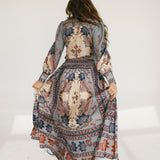 Mckenna Floral Midi Skirt Set - Multi