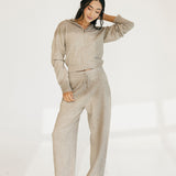 Lyla Knit Pants - Taupe