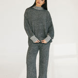 Pres Sweater Set - Charcoal