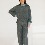 Pres Sweater Set - Charcoal