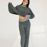 Pres Sweater Set - Charcoal