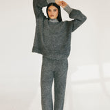 Pres Sweater Set - Charcoal