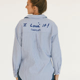 I Love It Button Down Top