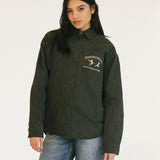 Wildland Embroidered Shirt - Olive