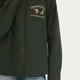Wildland Embroidered Shirt - Olive
