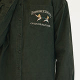 Wildland Embroidered Shirt - Olive