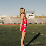 Fancy FitFlow Outline Tank - Crimson Red/White
