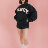 Fancy Fleece Lined Shorts - Charcoal Gray