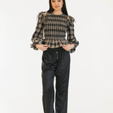Evelyn Straight Leg Pants - Black