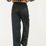 Evelyn Straight Leg Pants - Black