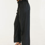 Evelyn Straight Leg Pants - Black