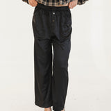 Evelyn Straight Leg Pants - Black