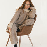 Brooke Sweater Set - Brown