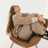 Brooke Sweater Set - Brown