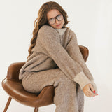 Brooke Sweater Set - Brown