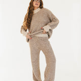Brooke Sweater Set - Brown