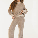 Brooke Sweater Set - Brown