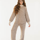 Brooke Sweater Set - Brown
