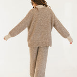 Brooke Sweater Set - Brown