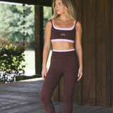Fancy FitFlow Double Lined Leggings - Peony