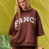 Terry Short Sleeve Classic Mockneck - Coconut