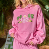 Tri Blend Hoodie - Dragonfruit