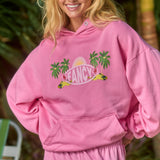 Tri Blend Hoodie - Dragonfruit