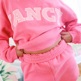 Fancy Fleece Lined Mini Shorts - Paradise Pink