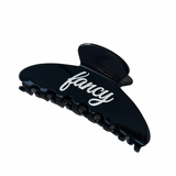 Fancy Claw Clip - Black