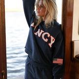 Oversized Terry Classic Mockneck