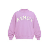 Oversized Terry Classic Mockneck - Lavender