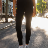 Double Layer Leggings - Black