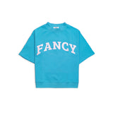 (PREORDER) Terry Short Sleeve Classic Mockneck - Atlantic Blue