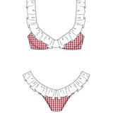 Fancy Ruffle Bikini Set