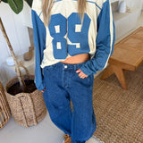 Susan Denim Barrel Jeans - Denim