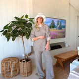 Brooke Sweater Set - Brown