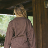 Fancy French Terry Shorts - Chocolate (PREORDER 3 WEEKS)