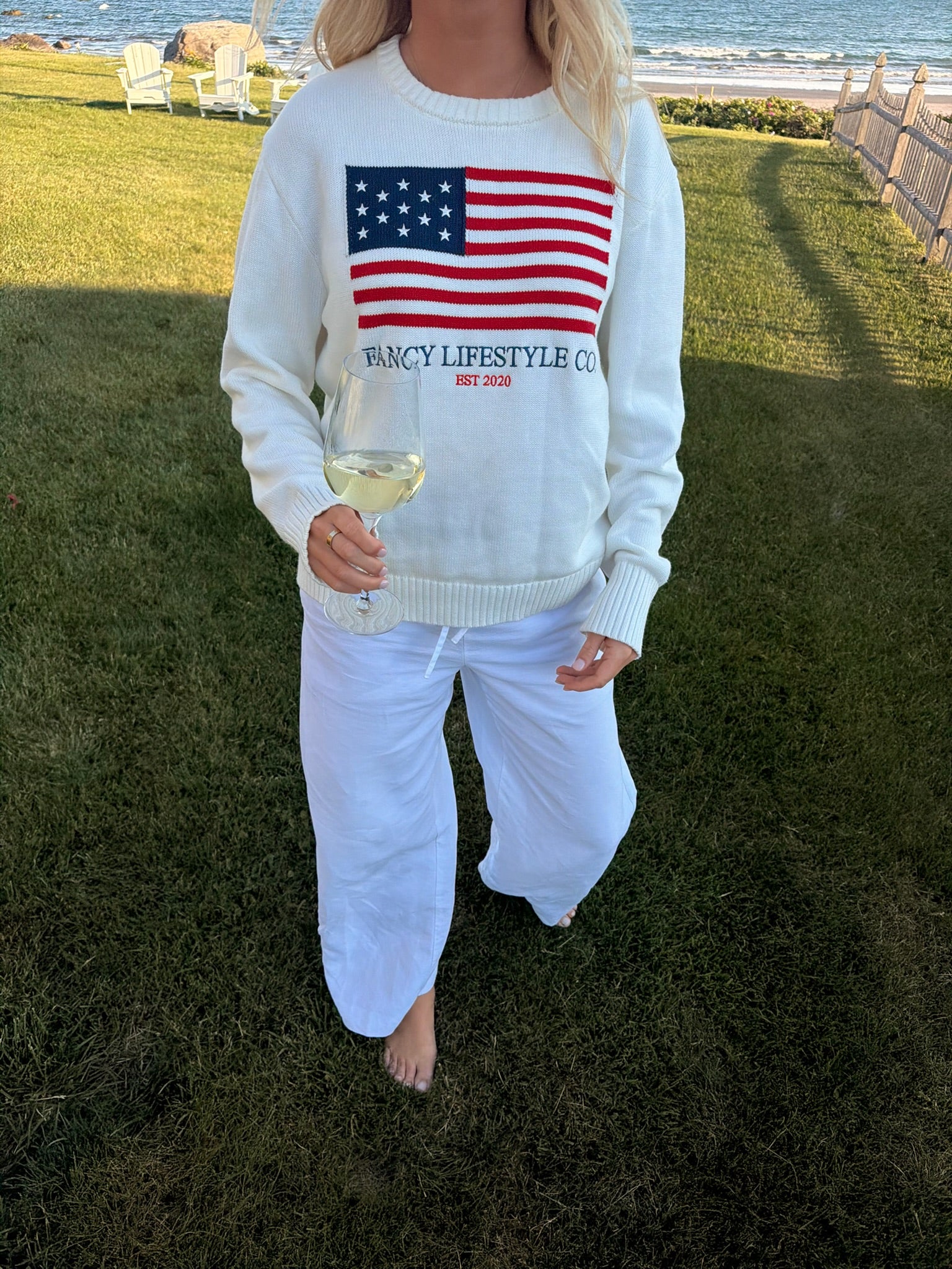 Flag Knit Sweater