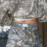 Fancy Button Shorts - Camo (PREORDER)