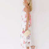 Victoria Printed Midi Dress - Multi
