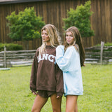 Fancy Oversized Fleece Mockneck - Chocolate (PREORDER 3 WEEKS)