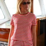 Striped Short Sleeve Top
