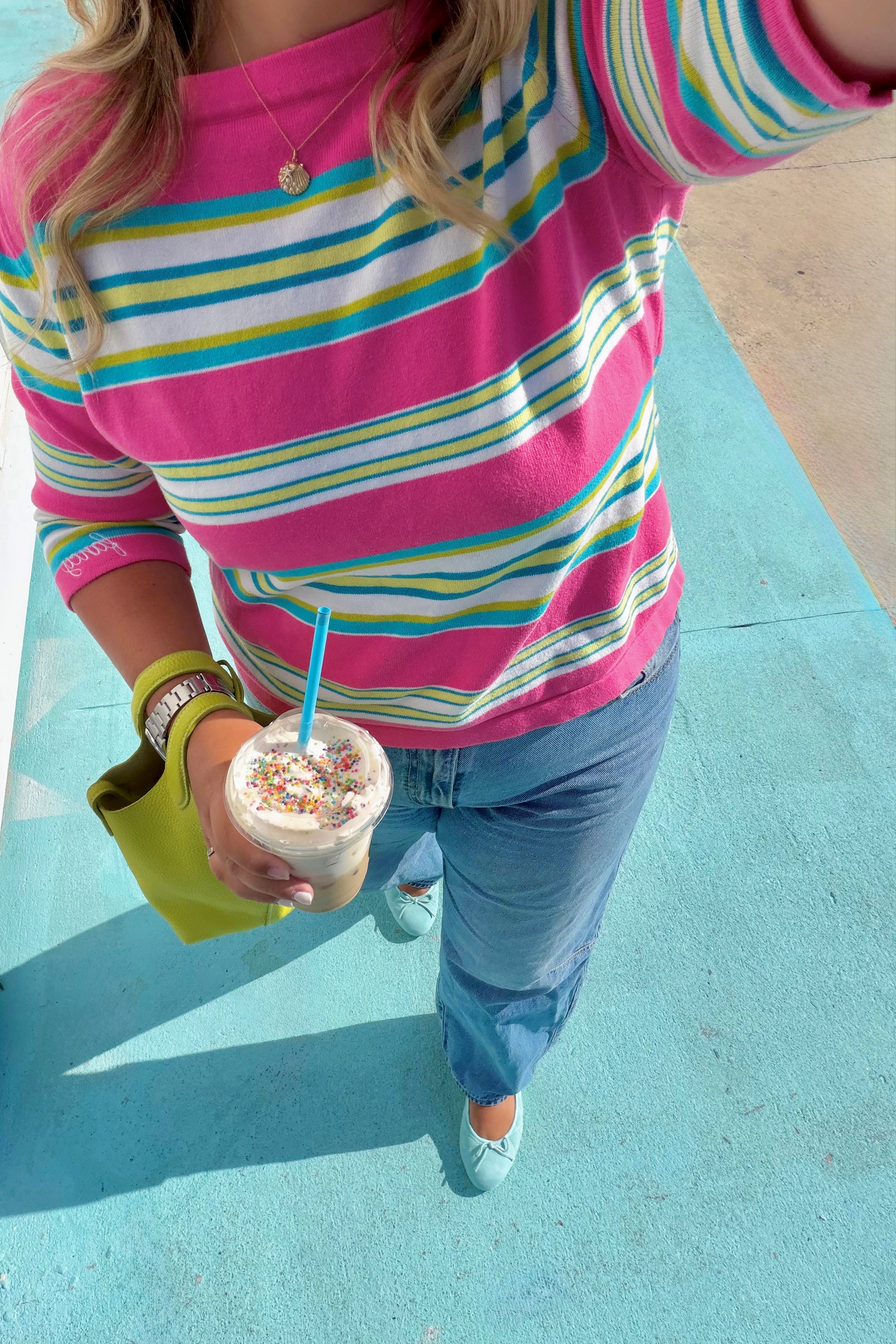 Boatneck Top - Nantucket Stripe (PREORDER)