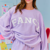 Waffle Classic Crewneck - Lilac