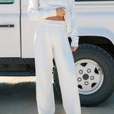 Knit Pant - Sailcloth White