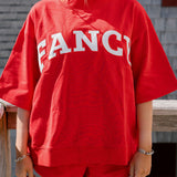 Terry Short Sleeve Classic Mockneck