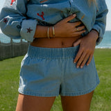 Denim Comfort Short