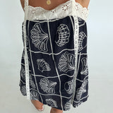 Brenda Babydoll Mini Dress - Navy