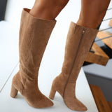 Brazil Stiletto Tall Boot - Camel